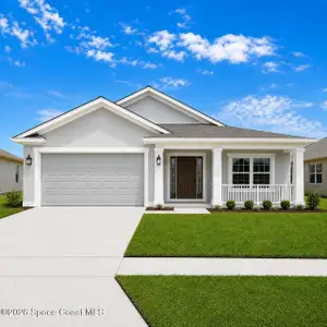 New construction Single-Family house 1278 Soleway Ave Sw, Palm Bay, FL 32907 plan 2200 - image
