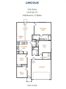 New construction Single-Family house 233 Coyote Creek Ct, Abilene, TX 79602 plan Lincoln - image