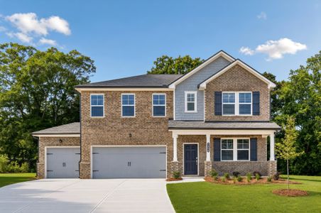 New construction Single-Family house 3498 Chota Ln, Bethlehem, GA 30620 plan Portland - image