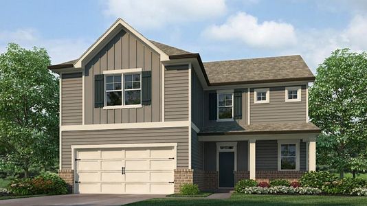 New construction Single-Family house 3869 Donetta Dr, Atlanta, GA 30349 plan FLORA - image