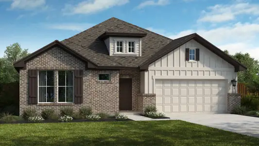 New construction Single-Family house 131 Maravillas Creek Ln, Bastrop, TX 78602 plan Franklin - image