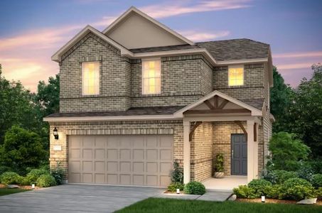 Pulte Homes, Nelson elevation K, rendering