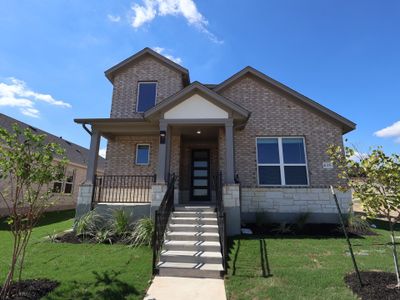 New construction Single-Family house 635 Clarissa St, Buda, TX 78610 plan Violet - Cottage Series - image