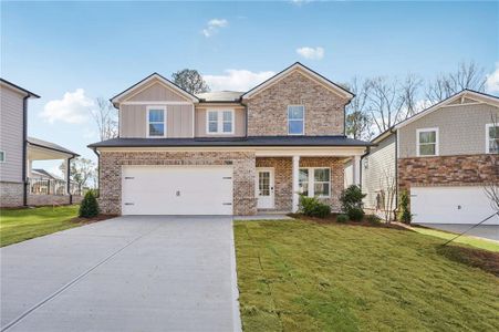 New construction Single-Family house 3939 Ladiga St, Powder Springs, GA 30127 - image