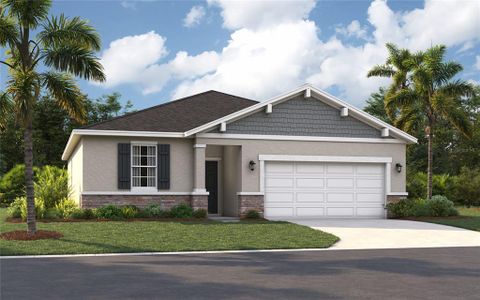 New construction Single-Family house 855 Pebble Crest Ln, Eagle Lake, FL 33839 plan Portland - image