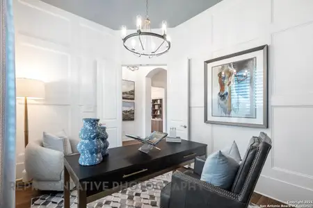 New construction Single-Family house 255 White Oak, Castroville, TX 78009 plan Denton Plan - image 9