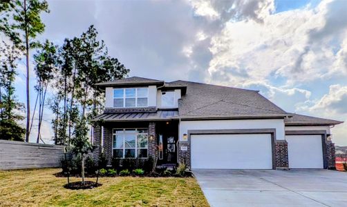 New construction Single-Family house 18032 Brennie Bird Ln, Conroe, TX 77302 plan Medina - image