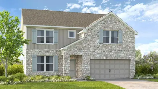 New construction Single-Family house 4017 Laurant Path, Flowery Branch, GA 30542 plan Wakehurst - image