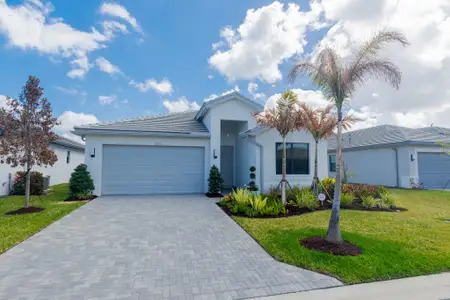 New construction Single-Family house 12399 Sw Blue Mangrove Pkwy, Port St. Lucie, FL 34987 - image