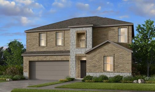 New construction Single-Family house 2003 Wynn Rd, Hutto, TX 78634 Lavaca- photo 2 2