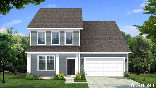 New construction Single-Family house 203 Faith Ave, Sanford, NC 27330 plan Jordan - image