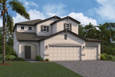 New construction Single-Family house 2601 Sunny Pebble Loop, Zephyrhills, FL 33540 Miralles- photo 1 1