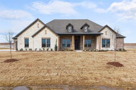 New construction Single-Family house 140 Lila Lake Dr, Waxahachie, TX 75165 plan Hemsworth VII - image