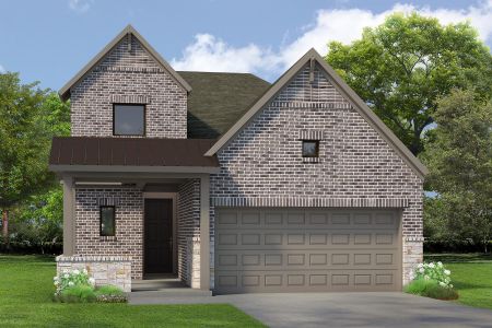 New construction Single-Family house 8907 Blackwoods Ct, Porter, TX 77365 plan The Galveston - image