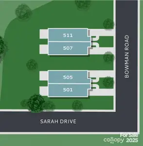 New construction Townhouse house 511 Bowman Rd, Charlotte, NC 28217 - image