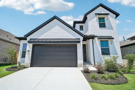 New construction Single-Family house 121 Prickly Poppy Lp, Kyle, TX 78640 plan Landon - image