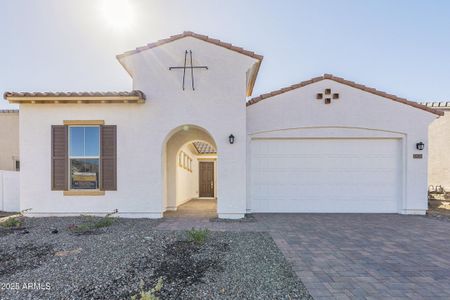 New construction Single-Family house 16367 W Desert Mirage Dr, Surprise, AZ 85388 Hacienda Series - Cinnabar- photo 0