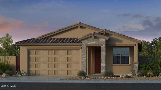 New construction Single-Family house 17643 W Oregon Avenue, Litchfield Park, AZ 85340 Edmonton- photo 0