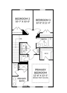 New construction Townhouse house 1928 Westerhill Dr, Fort Mill, SC 29708 plan The Hayworth II - image 3
