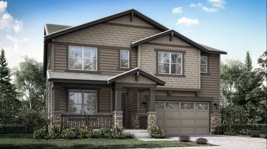 New construction Single-Family house 3093 S Joyce Ct, Morrison, CO 80465 plan Stonehaven - image