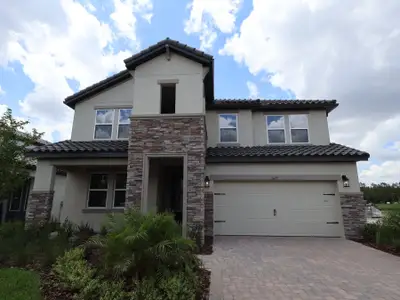 New construction Single-Family house 1677 Rivulet Wy, Zephyrhills, FL 33541 plan Santa Monica - image