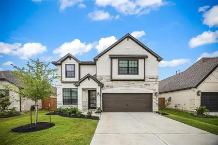 New construction Single-Family house 7126 W Sparrow Valley Trl, Katy, TX 77493 null- photo 0