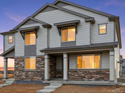 New construction Duplex house 2212 E 164Th Ave, Brighton, CO 80602 plan The Silverton - image