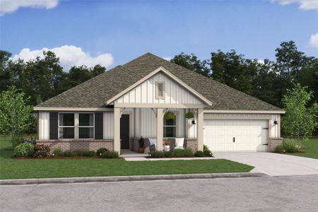 New construction Single-Family house 11402 Old Fashion Cir, Mont Belvieu, TX 77535 plan Aegean - image