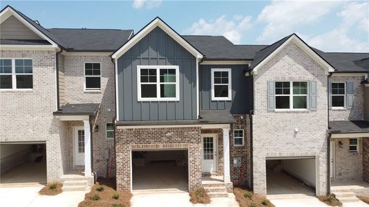 New construction Townhouse house 7044 Fringe Flower Drive, Unit 97, Austell, GA 30168 Westford A- photo 0