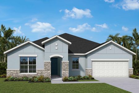 New construction Single-Family house 7747 Ocean Spray Trl, Palmetto, FL 34221 plan The Gilbert - image