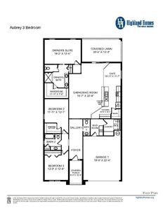 New construction Single-Family house 6032 Freshwater Canyon Dr, St. Cloud, FL 34771 plan Aubrey II - image