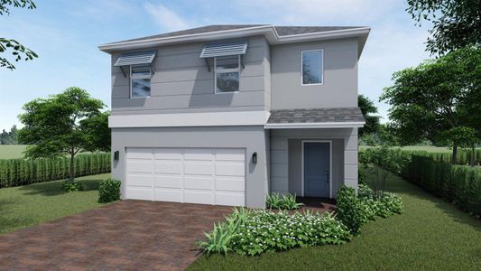 New construction Single-Family house 5057 Petunia Wy, Greenacres, FL 33463 plan Robie - image