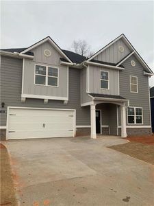 New construction Single-Family house 328 Bullock Pass, Jefferson, GA 30549 plan Halton - image