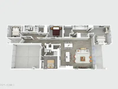 New construction Single-Family house 22437 E Cattle Dr, Queen Creek, AZ 85142 plan Prairie - image 2