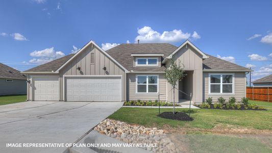 New construction Single-Family house 380 Elkins Prairie Dr, Lockhart, TX 78644 plan The Garland - image