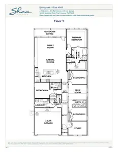 New construction Single-Family house 15975 Mahogany Mist Dr, Conroe, TX 77302 plan 4043 Elevation B - image