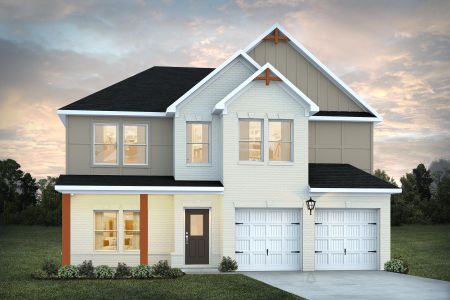 New construction Single-Family house 353 Spring St, Social Circle, GA 30025 plan Sinclair - Single Family Homes - image