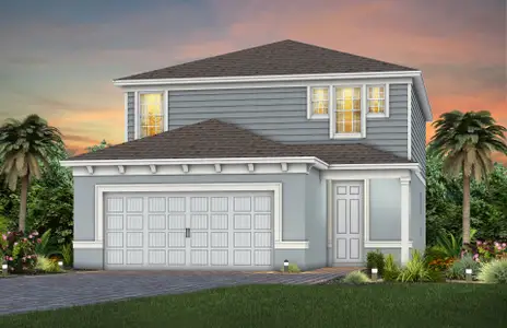 New construction Single-Family house 2508 Serenity Garden Dr, Kissimmee, FL 34744 plan Morris - image