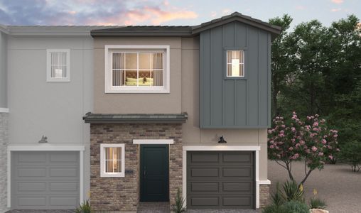 New construction Townhouse house 2825 W White Feather Lane, Phoenix, AZ 85085 Vela- photo 0