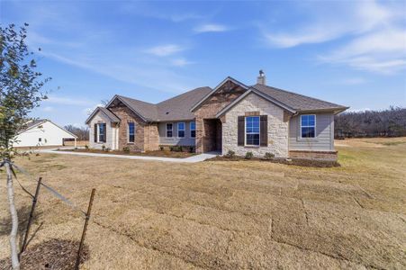 New construction Single-Family house 144 Oak Grove Wy, Springtown, TX 76082 plan Colorado II - image