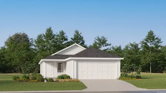 New construction Single-Family house 106 Haley Wy, Marion, TX 78124 - image