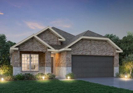 New construction Single-Family house 12307 Browning Dr, Montgomery, TX 77356 plan The Palermo - Walden on Lake Houston - image