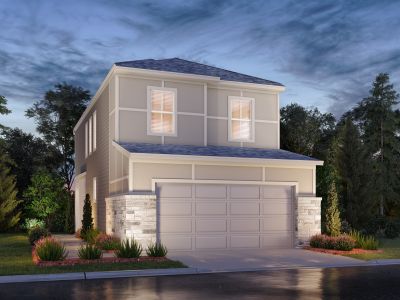 New construction Townhouse house 3107 Moontide Lane, Houston, TX 77063 - photo 0