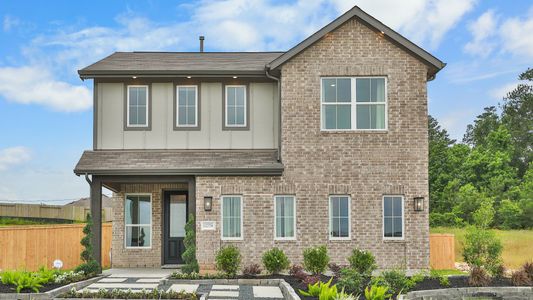 New construction Single-Family house 203 Manifest Rd, Hutto, TX 78634 plan Benchmark - image