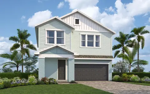 New construction Single-Family house 3395 Yellow Cassia Dr, Wesley Chapel, FL 33543 plan The Marco - image