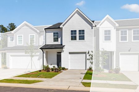 New construction Townhouse house 3217 Bailey Lake Dr, Fuquay Varina, NC 27526 plan Kenley - image