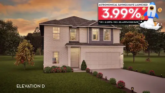 New construction Single-Family house 3648 Crosspointe Pass, Angleton, TX 77515 plan Trinity - image