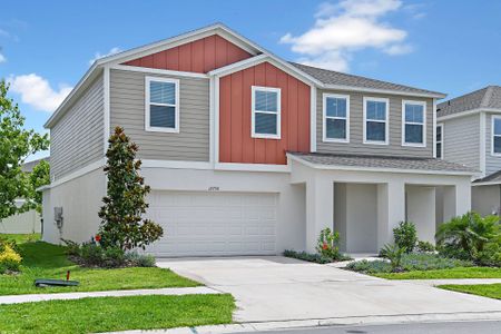 New construction Single-Family house 12986 Wellspring Dr, Lithia, FL 33547 Gabriela- photo 0