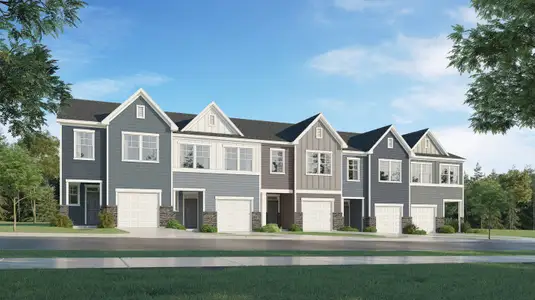 New construction Multi-Family house 979 Pilot St, Haw River, NC 27258 plan Cameron - image