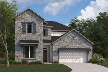 New construction Single-Family house 4008 Fulton Dr, Leander, TX 78641 plan Balcones II - image